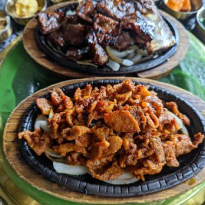 Lunch Special Chicken and Pork